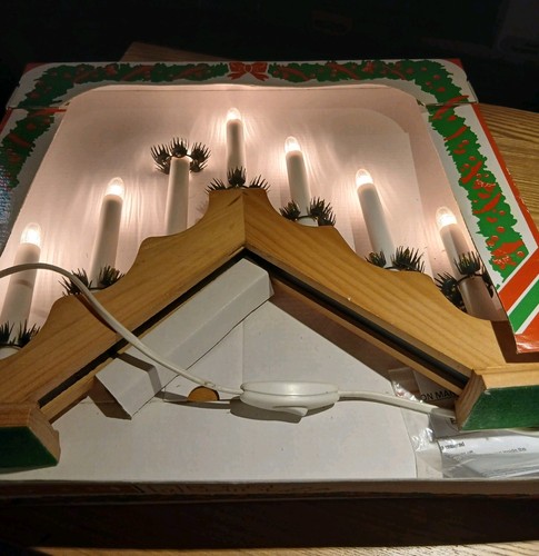 Konstsmide pine candle bridge - candle,