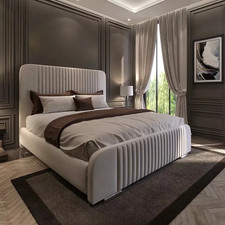 Double Panel Bed Frame Plush
