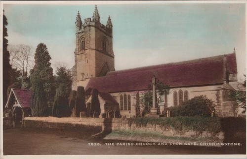 Kent postcard chiddingstone - postcard:,