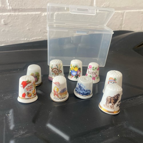 Thimble collection total - thimble,