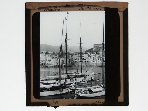 Mentone old town harbour - town,