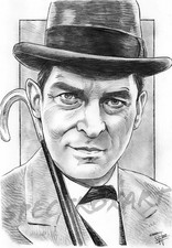 ORIGINAL ART "Sherlock Holmes"