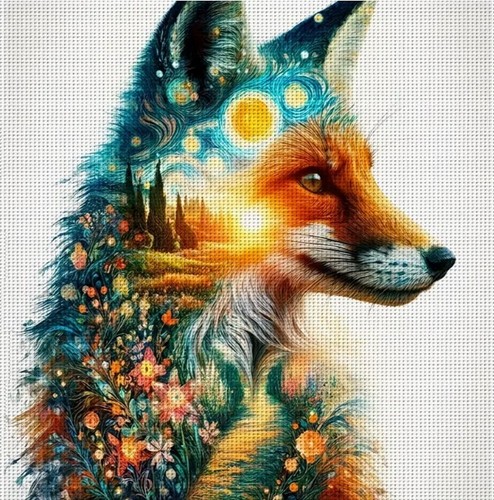 Dream fox printed count - 14,