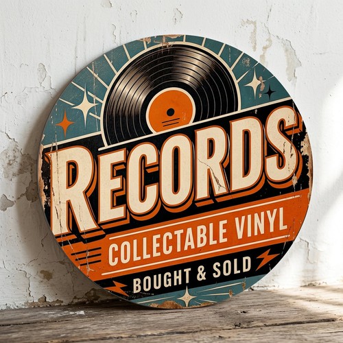 Vintage vinyl records - vinyl,