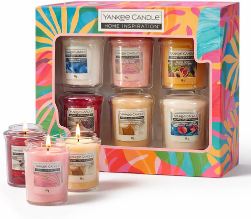 6pc scented candle gift set - candle,