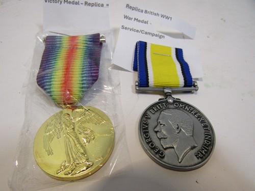 Replica medals great war - 2,