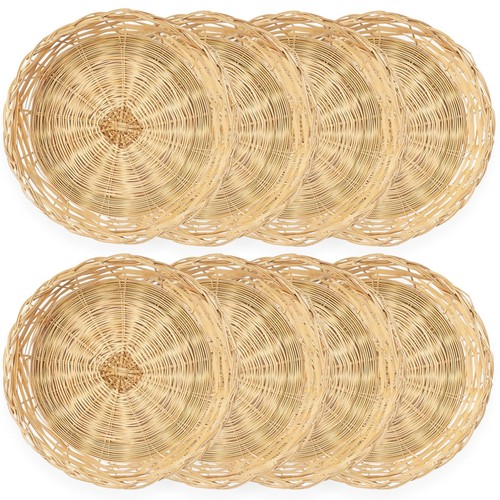 Pack bamboo paper plate - paper,