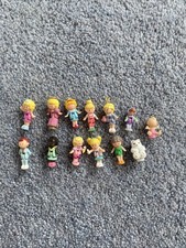 Job Lot 90’s polly pocket Figures - 13 In Total