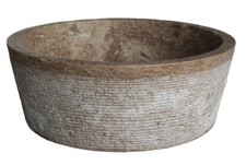 Brushed Natural Stone Vessel