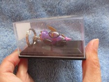 figure DICK DASTARDLY muttley car keyring toy hanna barbera model WACKY RACES
