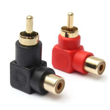 2 x RCA Red and Black Phono