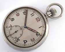 SWISS MADE DOXA MILITARY MEN'S POCKET WIND UP POCKET ANTIQUE WATCH