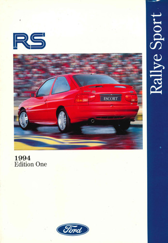 Ford escort rallye sport - escort,
