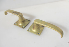 Antique Brass Lever Door