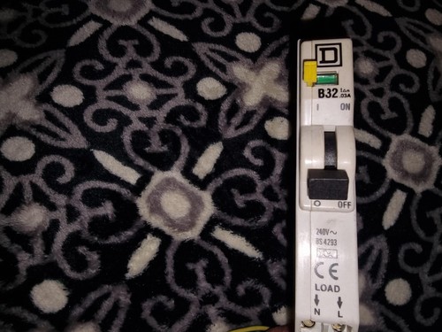 Square rcbo qoe type 32a - rcbo,