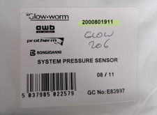 Glow-worm System Pressure Sensor - 2000801911