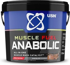 USN Muscle Fuel Anabolic 2kg or 4Kg All In One FREE NEXT DAY DELIVERY ON 4Kg