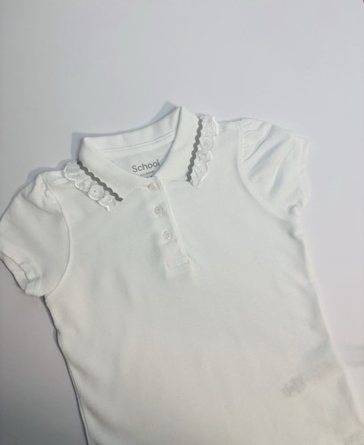 Girls school polo shirt - girls,
