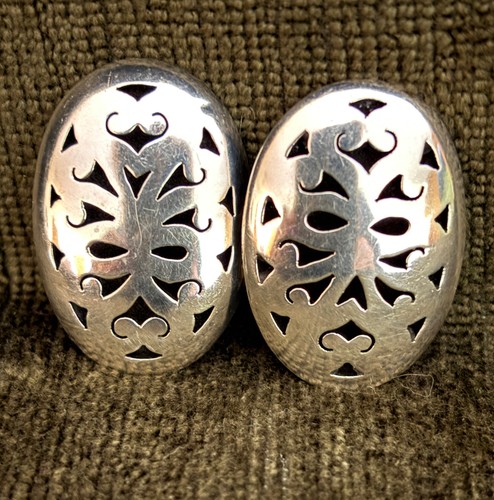 Sterling silver clip - silver, clip-on