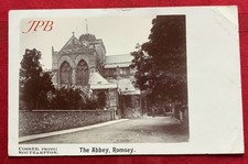 The Abbey ROMSEY RP postcard mailed 1906 Cosser Photo