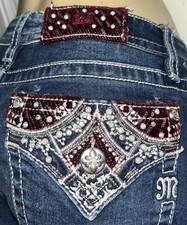 MISS ME Velvet Sequin Beaded