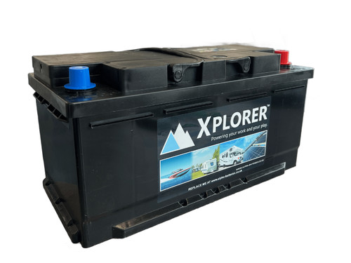 12v 100ah xplorer - 100ah, height