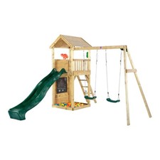 Plum Play Lookout Tower with Swing Arm X2 swings & Slide