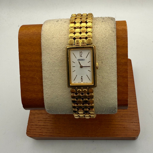 Seiko ladies gold tone - seiko,