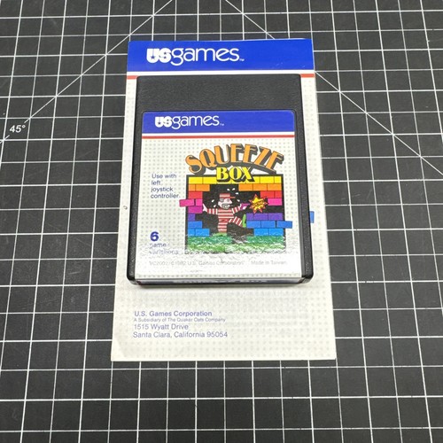 Atari 2600 squeeze box game - 2600,