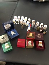 25+ Vintage China & Commemorative Thimbles Graham Payne Julie Menzies Worcester