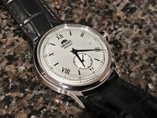 Orient Bambino 38. Two Straps