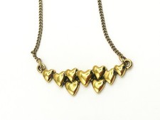 Pilgrim Gold Tone Heart