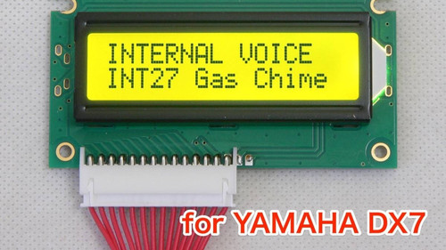 Yamaha dx7 yellowgreen led - dx7,