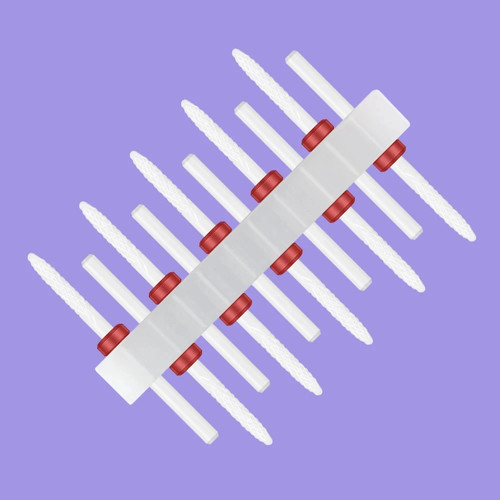 Ceramic nail drill bits set - nail,