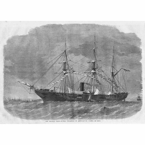 Tuscarora sloop war ship - war,