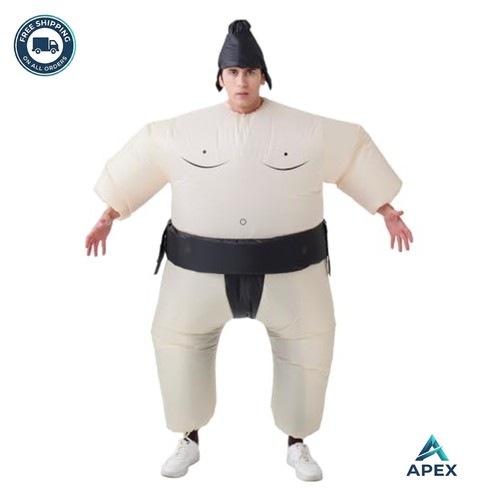 Inflatable sumo costume adult - inflatable,