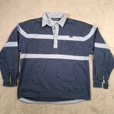 Toggi Rugby Shirt Mens XL Blue