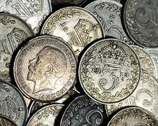 14 Grams Threepence 10 British