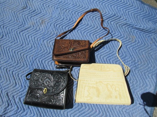 Vintage hand tooled - vintage,