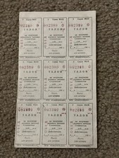 USSR Food Rations coupons ( 9