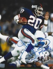 Joe Morris Signed Autographed