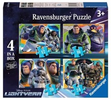 Ravensburger Disney Pixar Buzz Lightyear  Puzzles Kids Age 3 Years Up - 4 in Box
