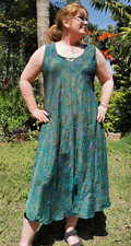 Teal Summer Dress Festival