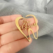 Custom Name Brooch Pin