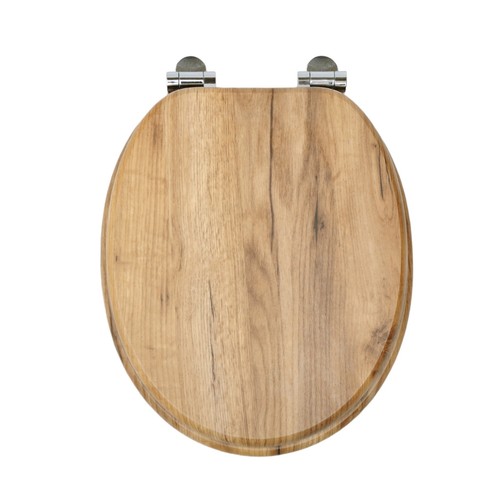 Universal toilet seat wooden - seat,