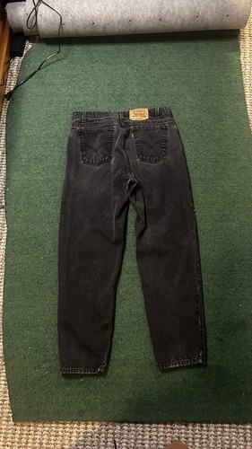 Orange tab 1990s levi 550s - orange,