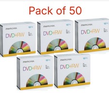 50 x  Memorex Blank DVD+RW
