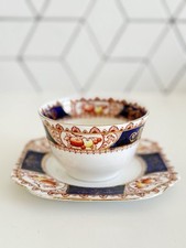 Early Antique Gold Gilded Royal Vale English Bone China Cup & Saucer(Circa 1913)