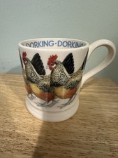 Emma Bridgewater Dorking Hen 1/2 Pint Mug Rare & Discontinued Birds Collection