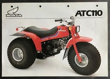 HONDA ATC110 MOTORCYCLE Sales